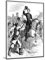 Arrival of General Mcclellan at Williamsburg, Virginia, 1862-null-Mounted Giclee Print