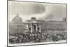 Arrival of Her Majesty in the Place Du Carrousel, Tuileries-null-Mounted Giclee Print