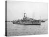 Arrival of HMS Amethyst, Hong Kong 1949-null-Stretched Canvas