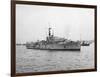 Arrival of HMS Amethyst, Hong Kong 1949-null-Framed Photographic Print