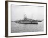 Arrival of HMS Amethyst, Hong Kong 1949-null-Framed Photographic Print