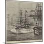 Arrival of HMS Serapis in Bombay Harbour-null-Mounted Giclee Print