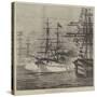 Arrival of HMS Serapis in Bombay Harbour-null-Stretched Canvas