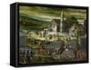 Arrival of Imperial Armies-null-Framed Stretched Canvas