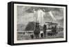 Arrival of Jacques Cartier at Stadacona, Canada, Nineteenth Century-null-Framed Stretched Canvas