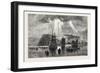 Arrival of Jacques Cartier at Stadacona, Canada, Nineteenth Century-null-Framed Giclee Print