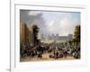 Arrival of King Louis-Philippe at Windsor Castle-Édouard-Henri-Théophile Pingret-Framed Giclee Print