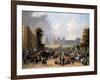 Arrival of King Louis-Philippe at Windsor Castle-Édouard-Henri-Théophile Pingret-Framed Giclee Print
