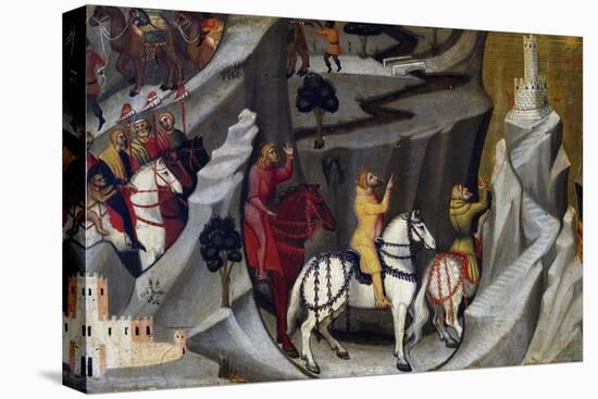 Arrival of Magi-Giovanni del Biondo-Stretched Canvas