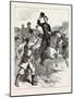 Arrival of Mcclellan at Williamsburg, USA, 1870s-null-Mounted Giclee Print