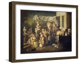 Arrival of Nurses-Etienne Jeaurat-Framed Giclee Print