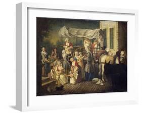 Arrival of Nurses-Etienne Jeaurat-Framed Giclee Print