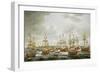 Arrival of Princess Charlotte at Harwich in September, 1761-John the Elder Cleveley-Framed Giclee Print