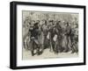 Arrival of Prussian Sailors at Versailles-null-Framed Giclee Print