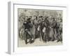 Arrival of Prussian Sailors at Versailles-null-Framed Giclee Print