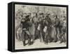 Arrival of Prussian Sailors at Versailles-null-Framed Stretched Canvas