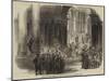 Arrival of Queen Christina at the Royal Palace, Madrid-null-Mounted Giclee Print