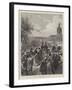 Arrival of Queen Victoria at Charlottenburg-null-Framed Giclee Print