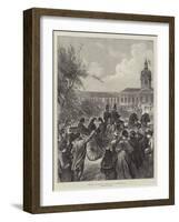 Arrival of Queen Victoria at Charlottenburg-null-Framed Giclee Print