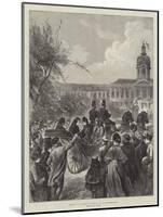 Arrival of Queen Victoria at Charlottenburg-null-Mounted Giclee Print