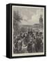 Arrival of Queen Victoria at Charlottenburg-null-Framed Stretched Canvas