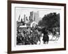 Arrival of Queen Victoria at Kelso, Scotland, 1887-William Barnes Wollen-Framed Giclee Print