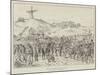 Arrival of Russian Artillery at Wilna-Johann Nepomuk Schonberg-Mounted Giclee Print