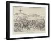 Arrival of Russian Artillery at Wilna-Johann Nepomuk Schonberg-Framed Giclee Print