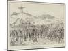 Arrival of Russian Artillery at Wilna-Johann Nepomuk Schonberg-Mounted Giclee Print