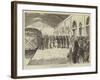 Arrival of Sir Garnet Wolseley at Cairo Railway Station, 15 September-Herbert Johnson-Framed Giclee Print