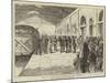 Arrival of Sir Garnet Wolseley at Cairo Railway Station, 15 September-Herbert Johnson-Mounted Giclee Print