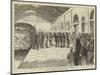 Arrival of Sir Garnet Wolseley at Cairo Railway Station, 15 September-Herbert Johnson-Mounted Giclee Print