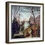 Arrival of St.Ursula During the Siege of Cologne, from the St. Ursula Cycle, 1498-Vittore Carpaccio-Framed Premium Giclee Print