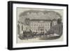 Arrival of the Bey of Tunis, at the Palais D'Elysee Boureon, at Paris-null-Framed Giclee Print