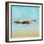 Arrival of the Blue Heron-Jai Johnson-Framed Giclee Print