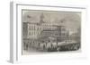 Arrival of the Body of President Lincoln at the City Hall, New York-null-Framed Giclee Print