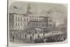 Arrival of the Body of President Lincoln at the City Hall, New York-null-Stretched Canvas