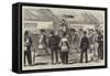 Arrival of the Corean Ambassadors at Yokohama, Japan-null-Framed Stretched Canvas