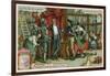 Arrival of the Country Folk-null-Framed Giclee Print