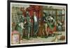 Arrival of the Country Folk-null-Framed Giclee Print
