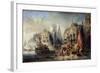 Arrival of the Duke of Alba at Rotterdam in 1567 by Eugene Isabey-null-Framed Giclee Print