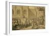 Arrival of the Emperor-Jacques-Louis David-Framed Giclee Print