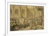 Arrival of the Emperor-Jacques-Louis David-Framed Giclee Print