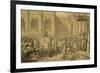 Arrival of the Emperor-Jacques-Louis David-Framed Giclee Print