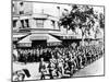 Arrival of the First German Troops in Paris, June 1940-null-Mounted Giclee Print