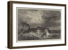 Arrival of the French Mail-Boat at Dover-Theodore Weber-Framed Giclee Print