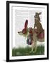 Arrival of the Hare King-Fab Funky-Framed Art Print