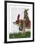 Arrival of the Hare King-Fab Funky-Framed Art Print