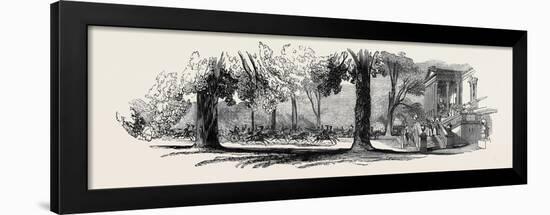 Arrival of the Imperial Party at Chiswick House-null-Framed Giclee Print