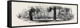 Arrival of the Imperial Party at Chiswick House-null-Framed Stretched Canvas